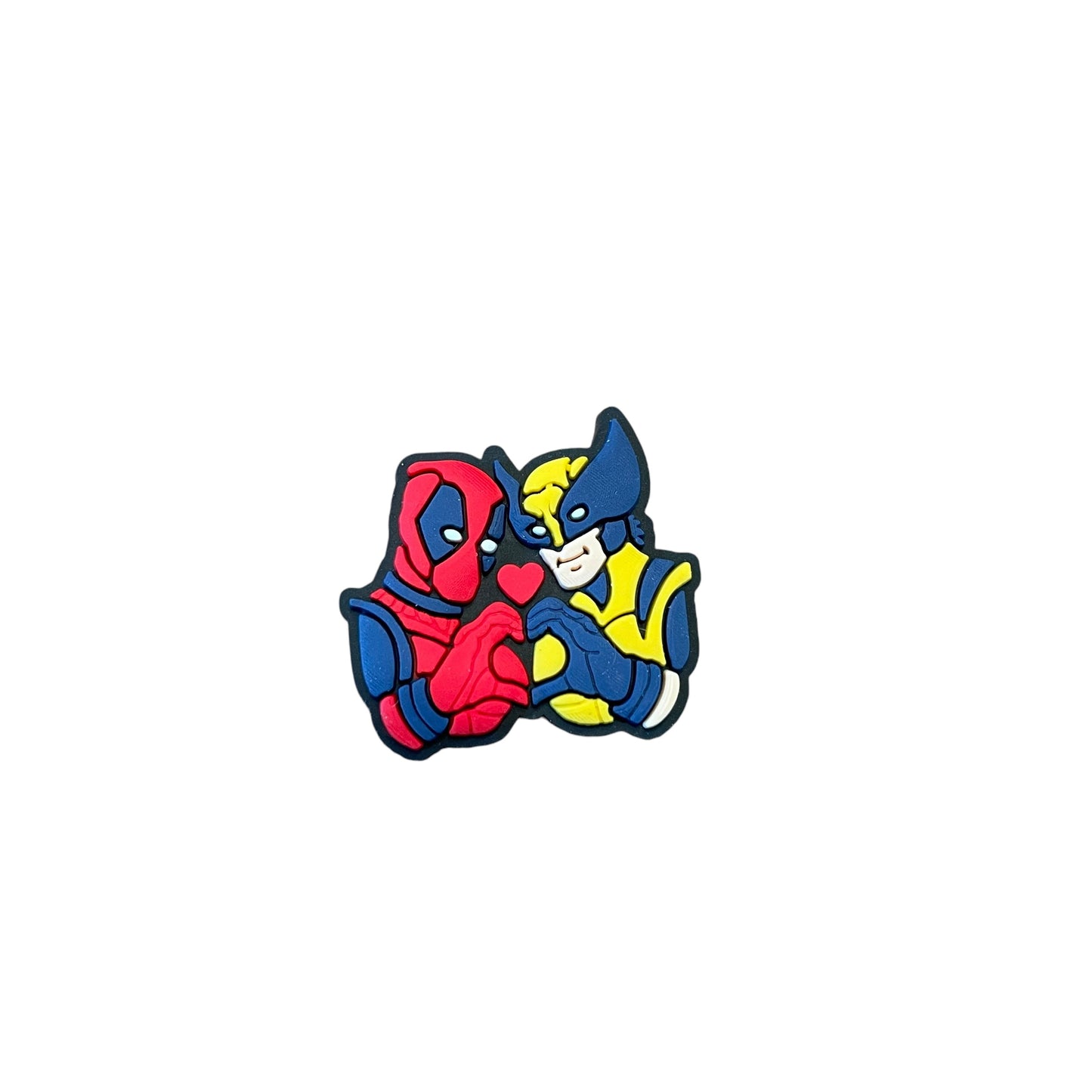 Wolverine & DeadP0ol Croc Charm