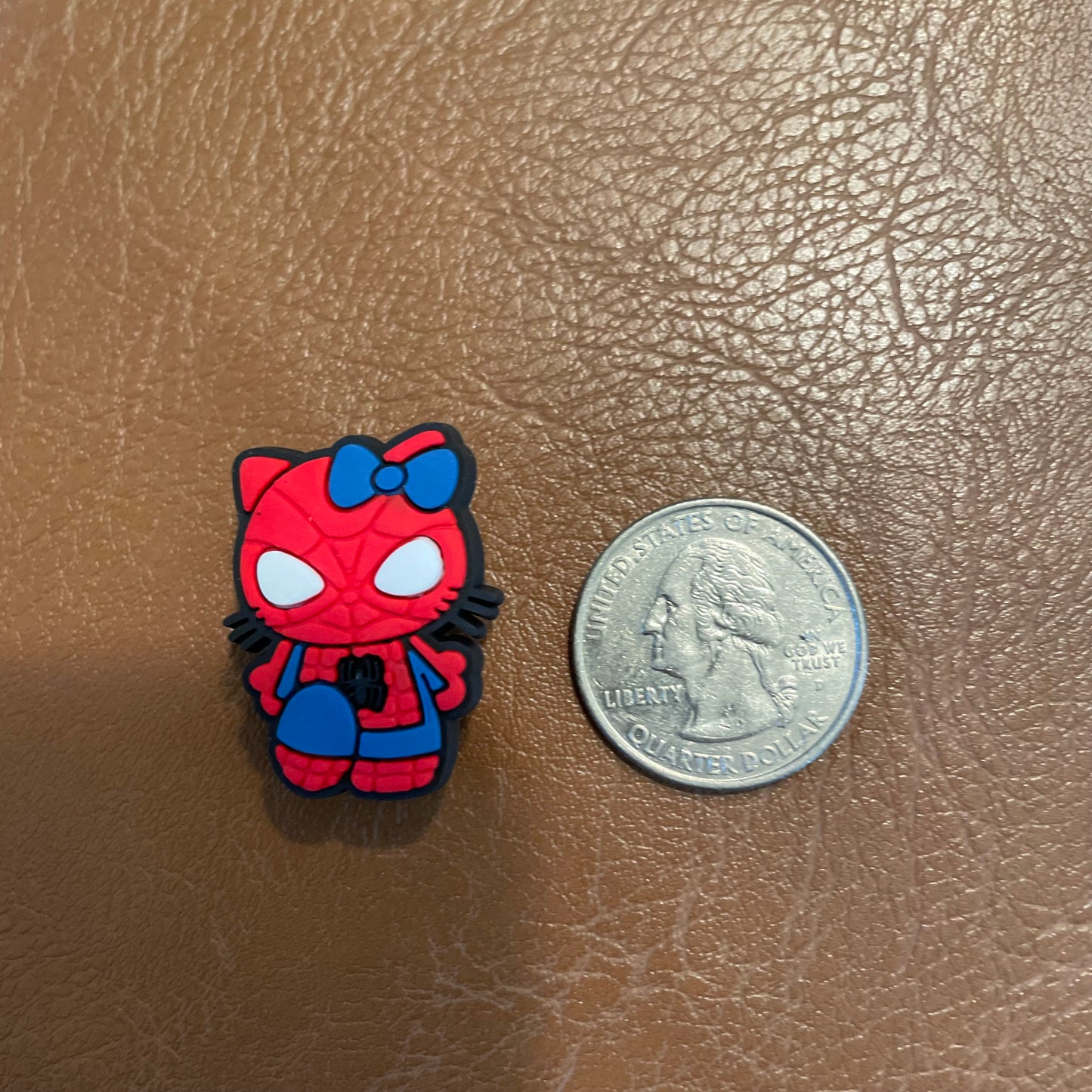 Spider Man Kitty Croc Charm