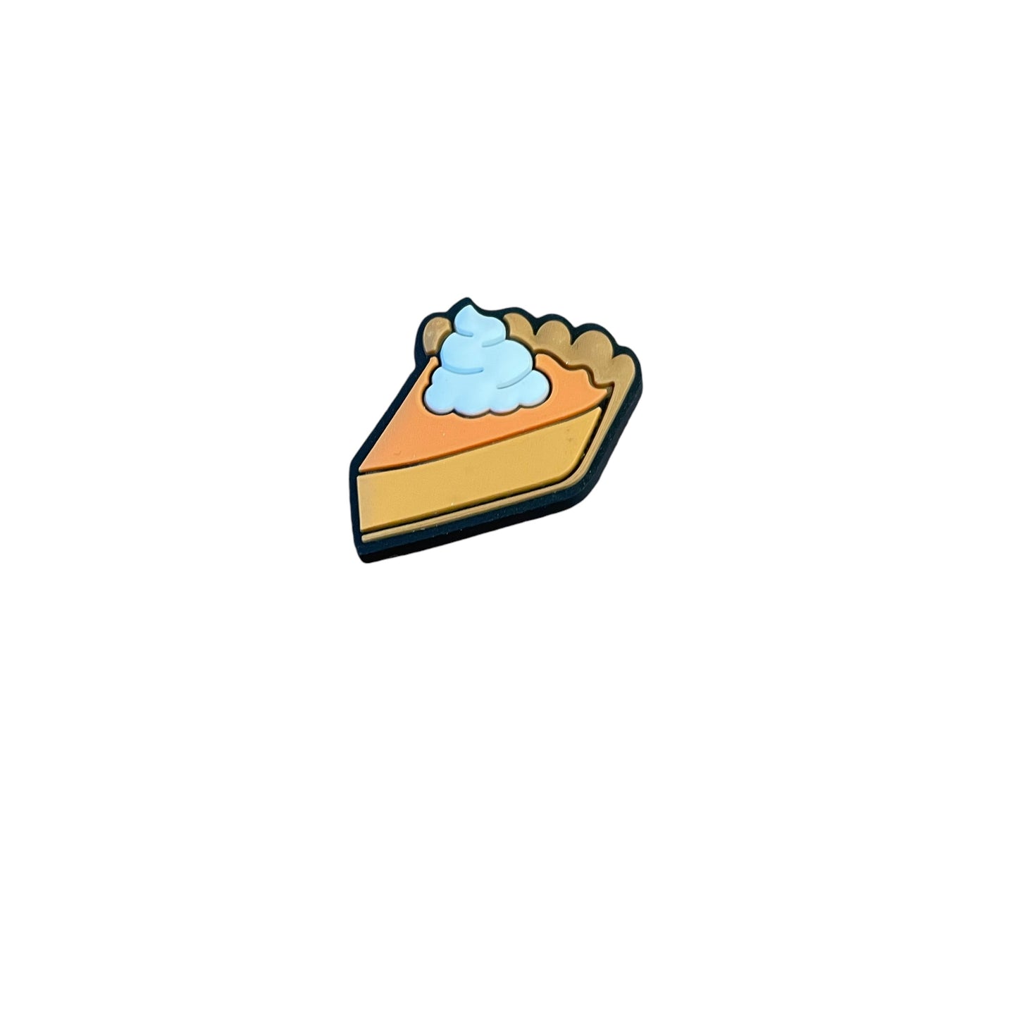 Pumpkin Pie Croc Charm