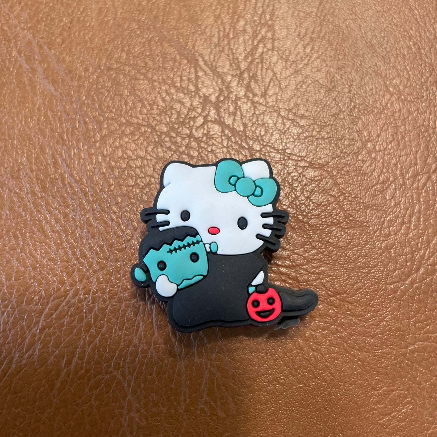 Kitty Halloween Croc Charm