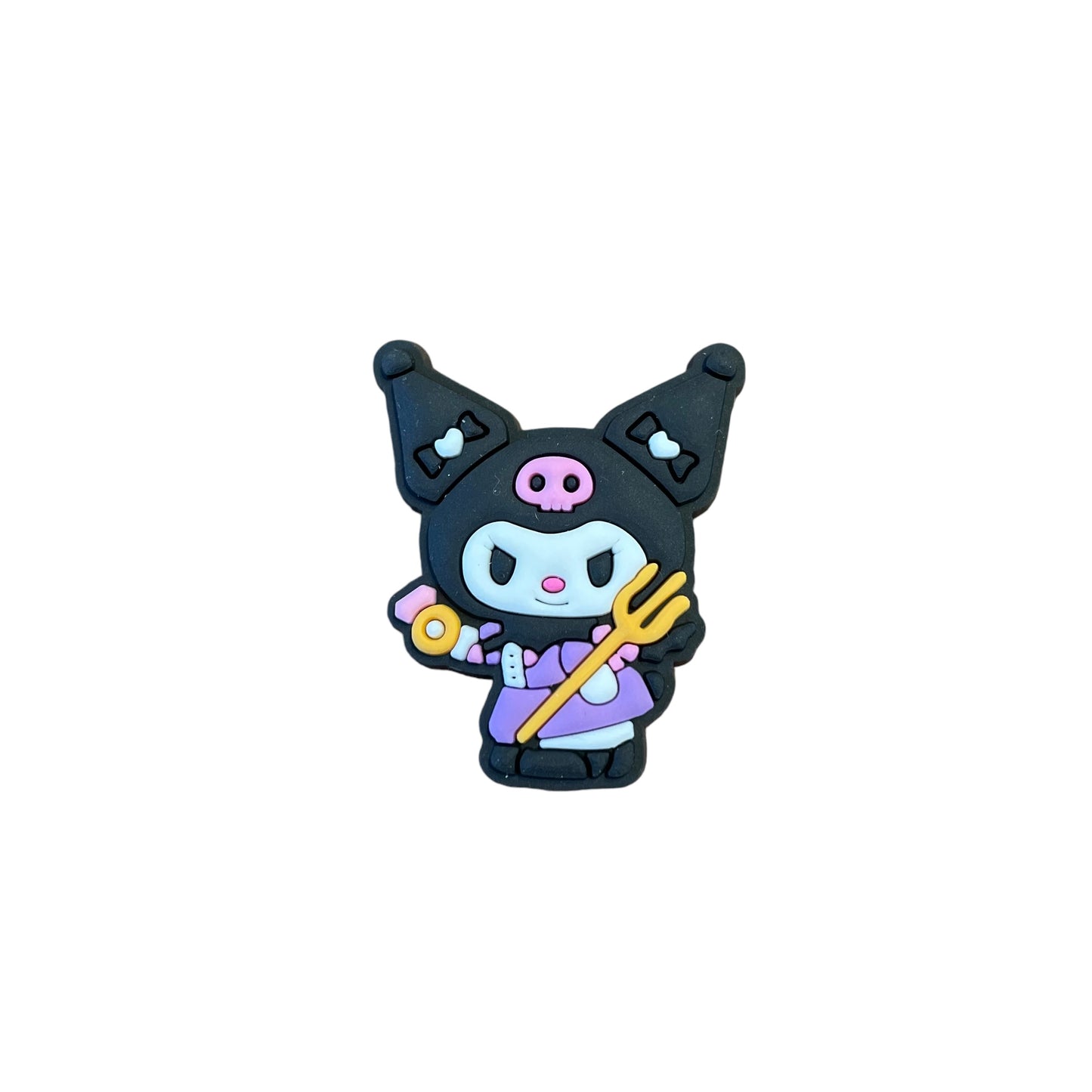 Kuromi Croc Charm