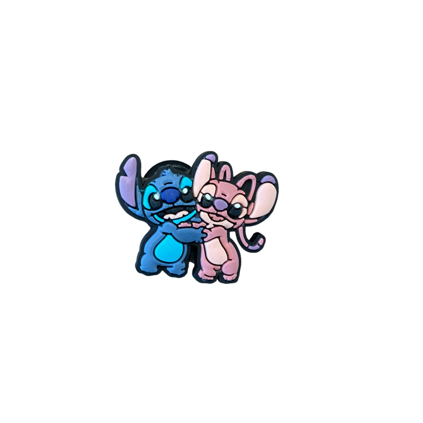 Blue & Pink Alien Croc Charm