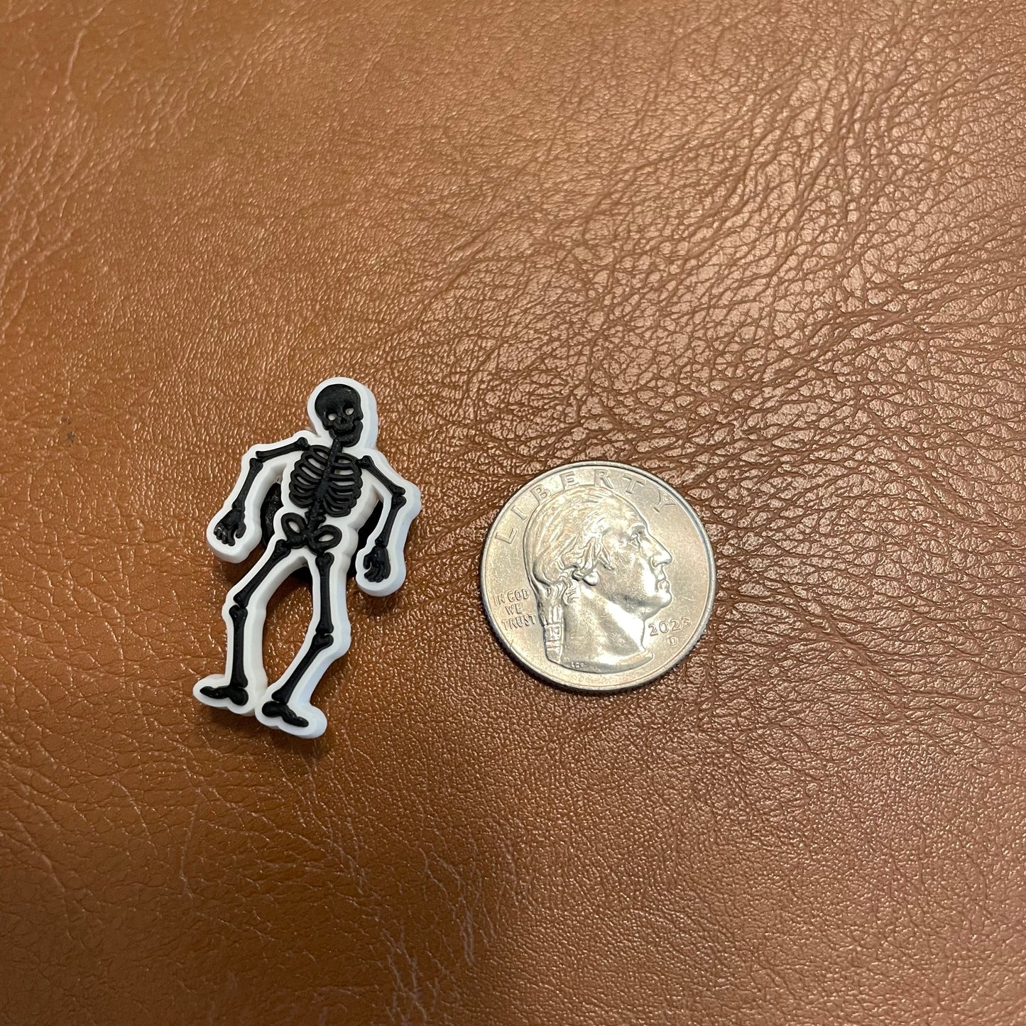 Skeleton Croc Charm