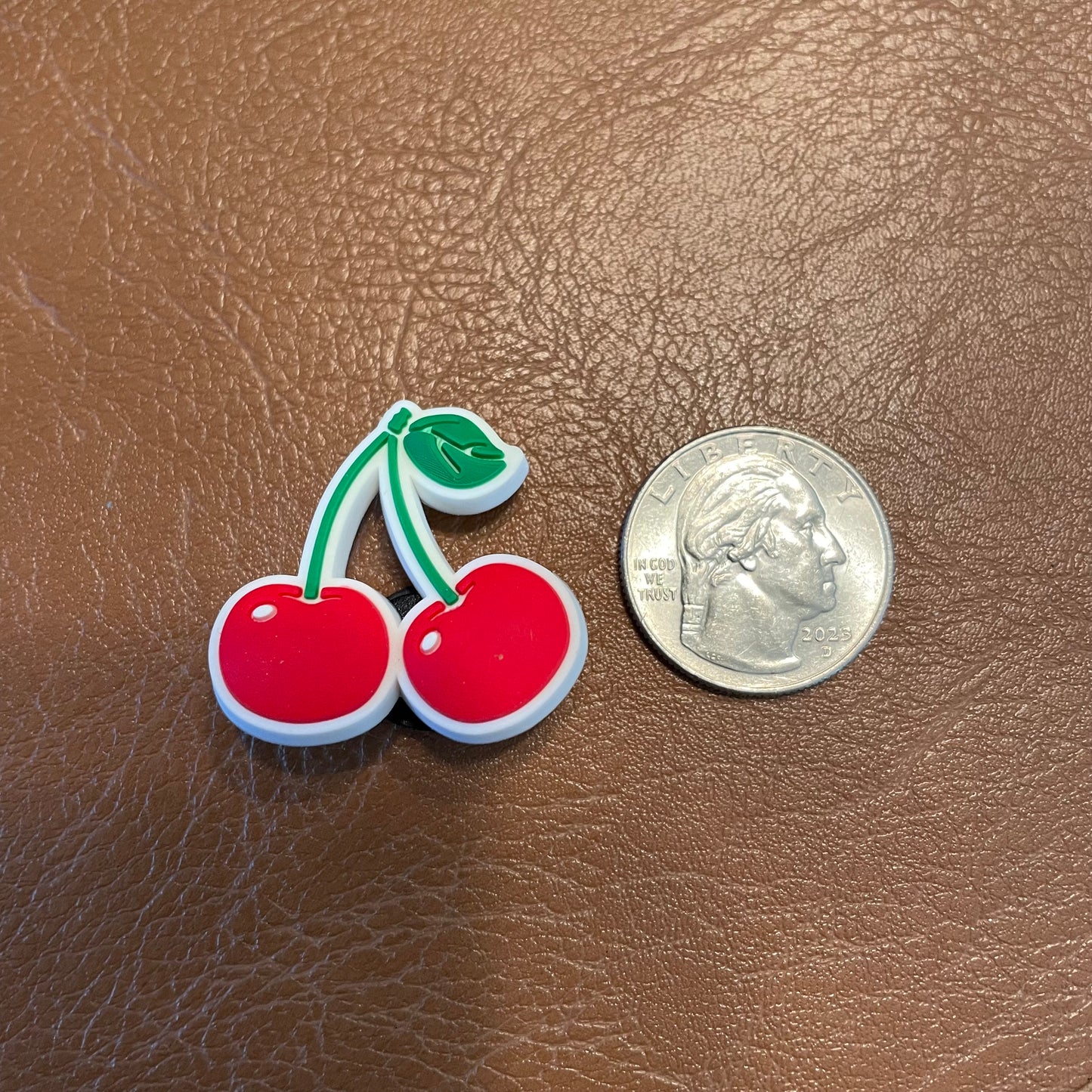 Cherries Croc Charm