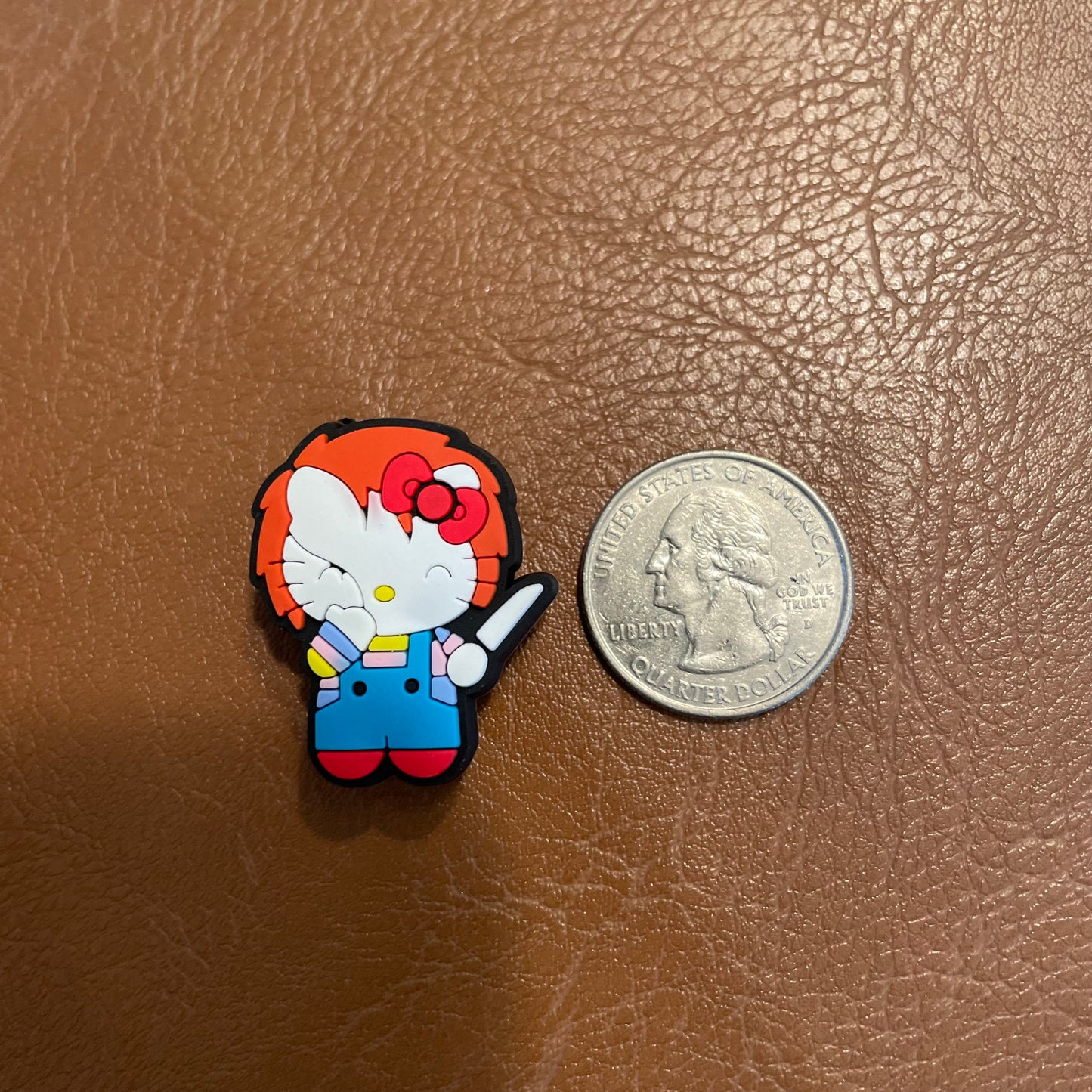Kitty Chucky Croc Charm