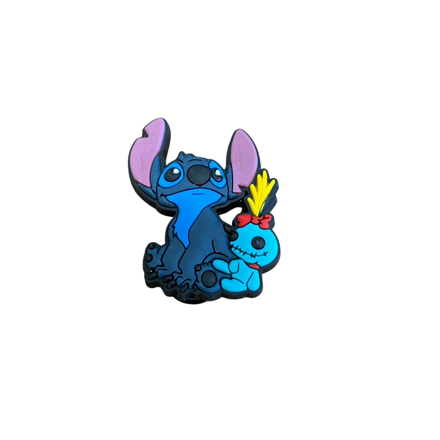Blue Alien with Doll Shoe Charm