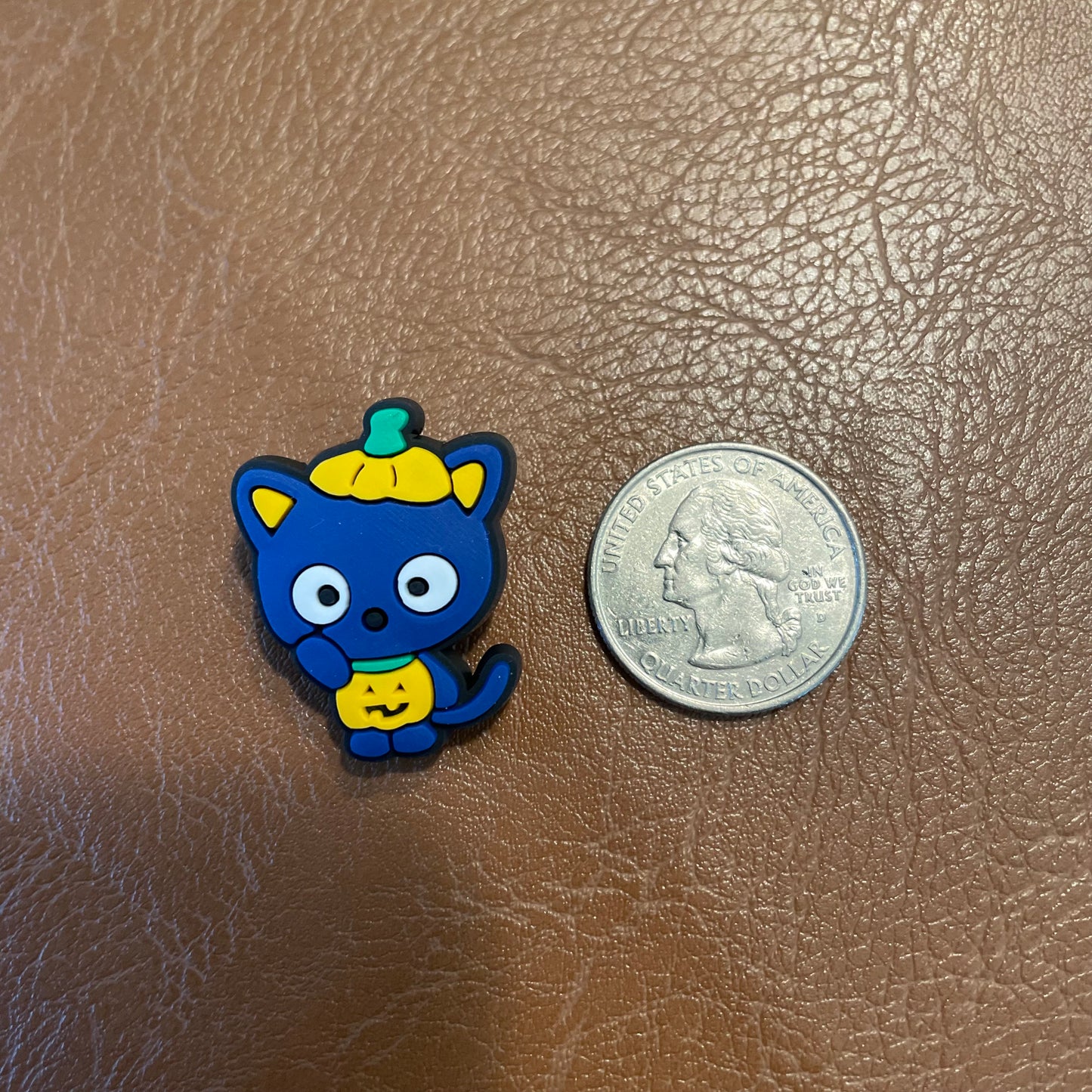 Cat HalloweenCroc Charm