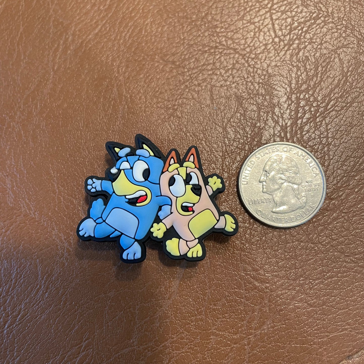 Blue Dog Croc Charm