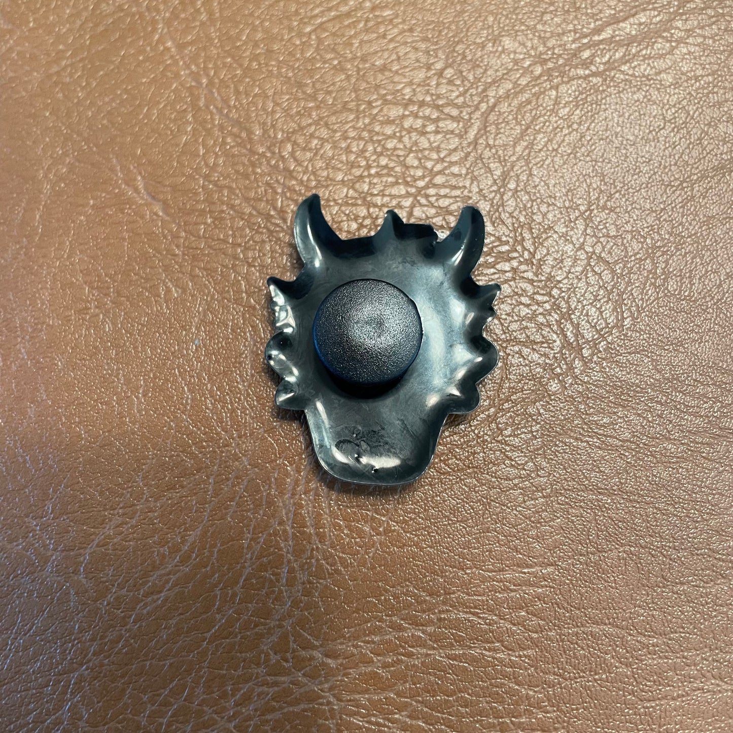 Devil Duck Croc Charm