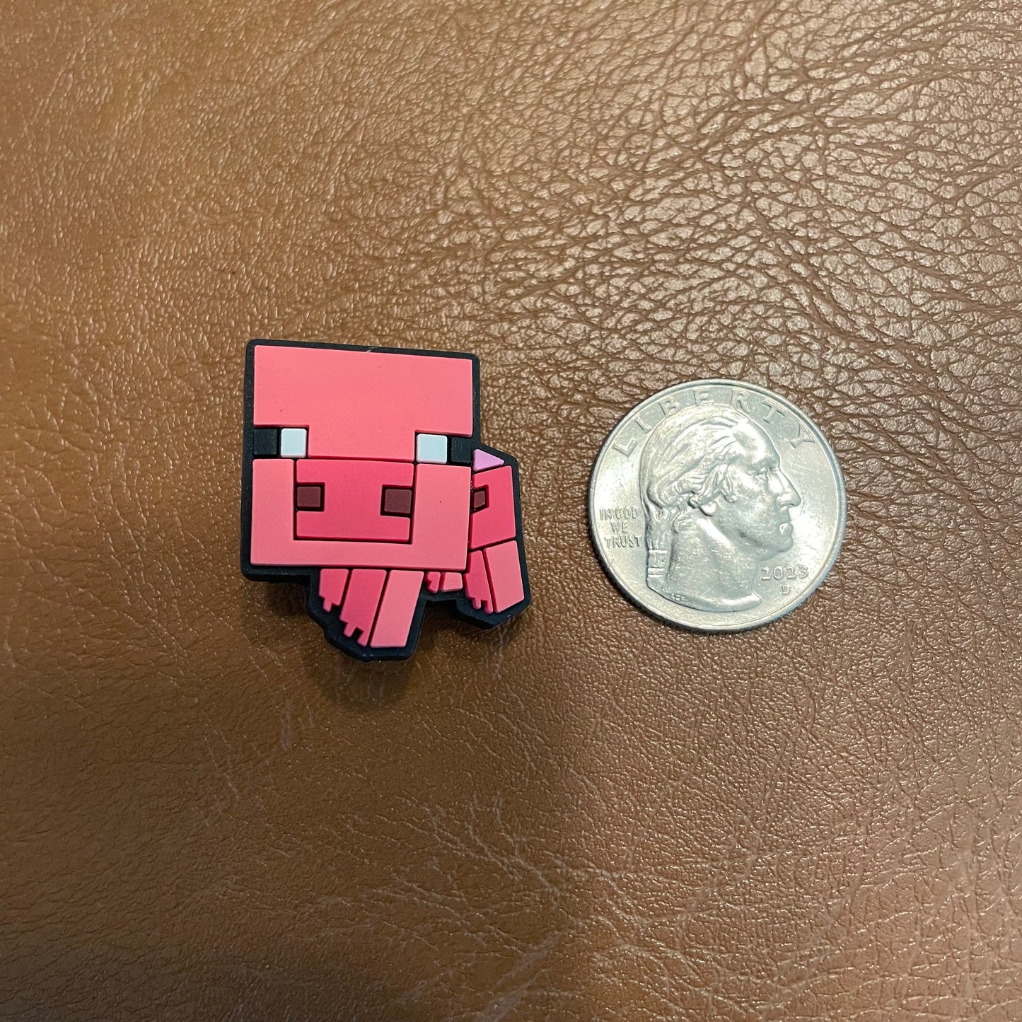 Minecraft Pig Croc Charm