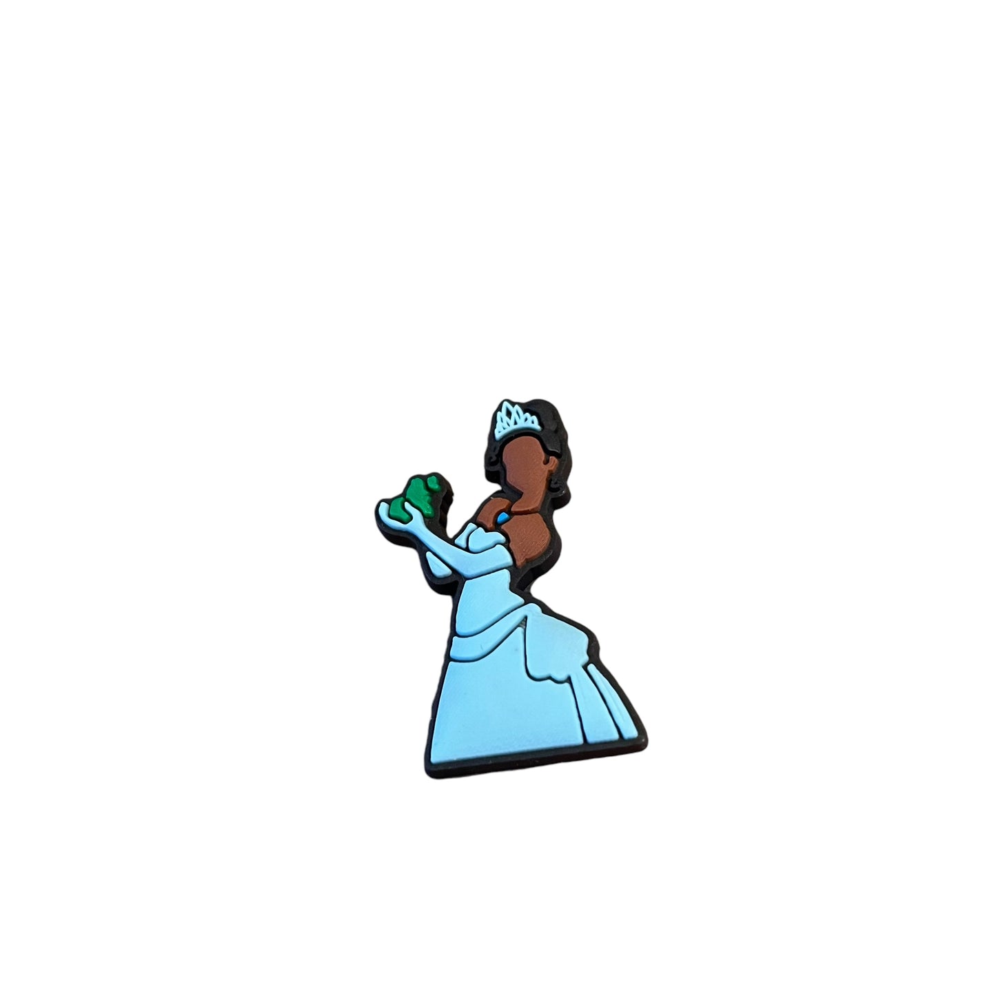 Princess with Frog Croc Charm