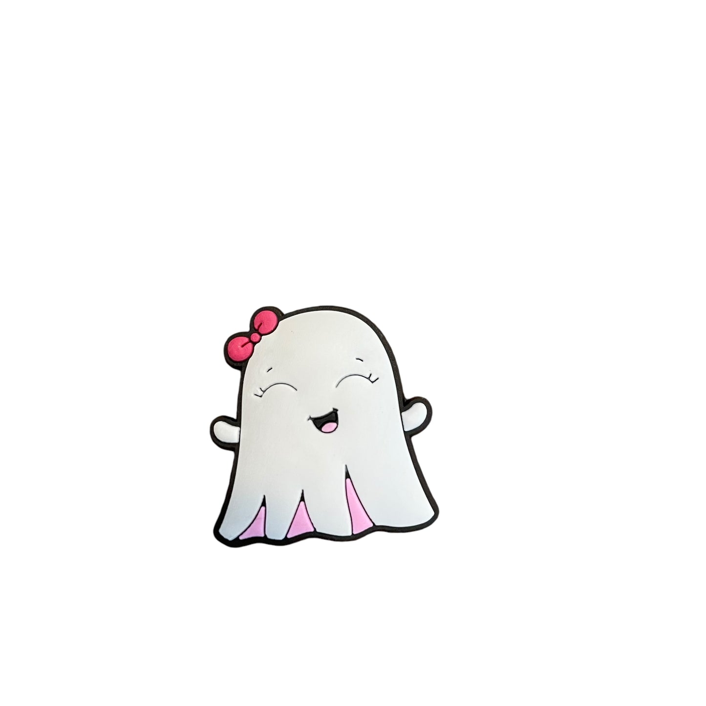 Cute Ghost Croc Charm