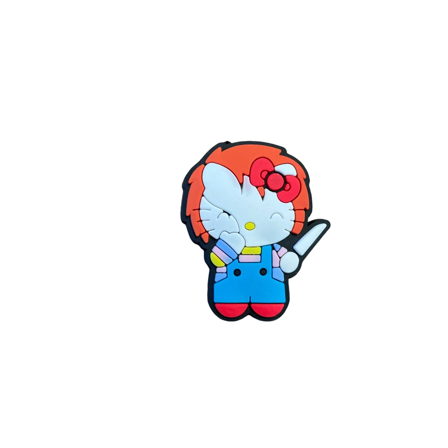 Kitty Chucky Croc Charm