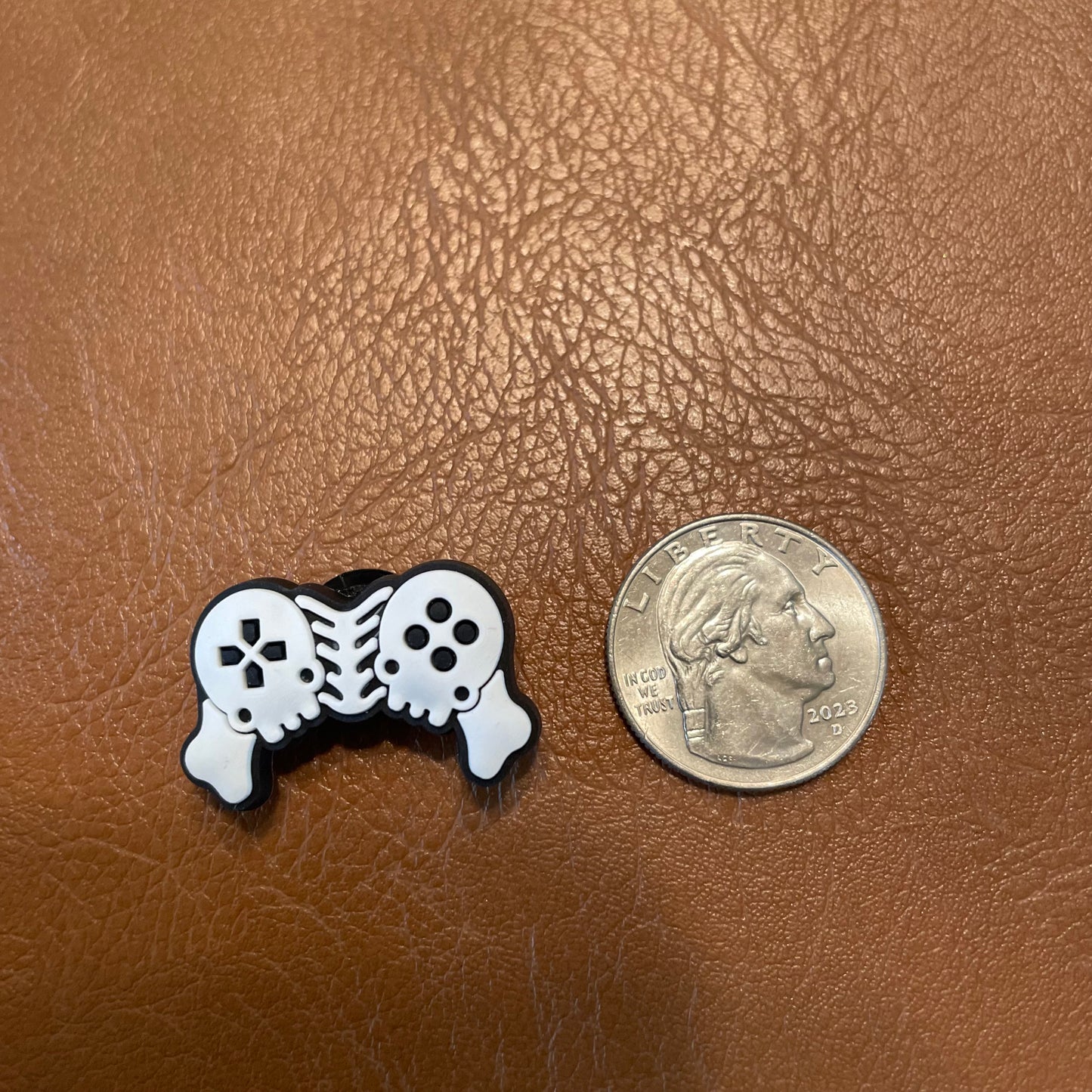 Halloween Gaming Controller Croc Charm