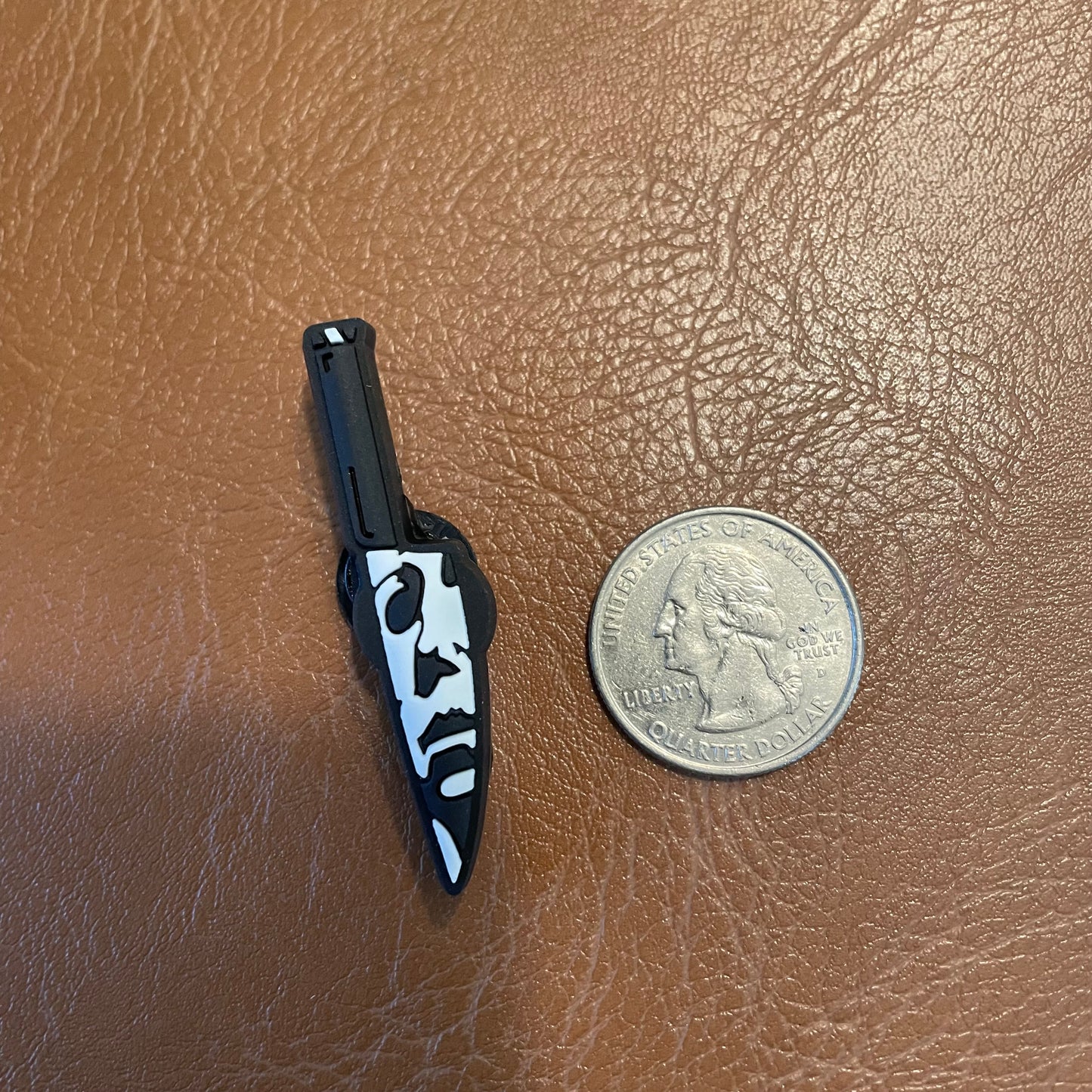 Michael Knife Croc Charm