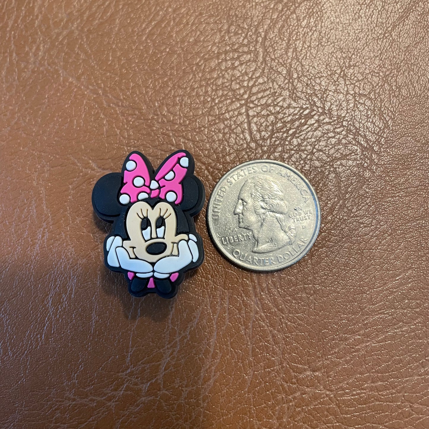 Minnie Mouse Croc Charms