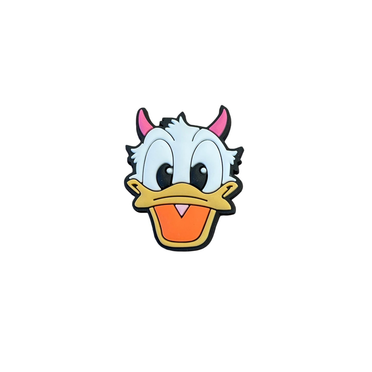 Devil Duck Croc Charm