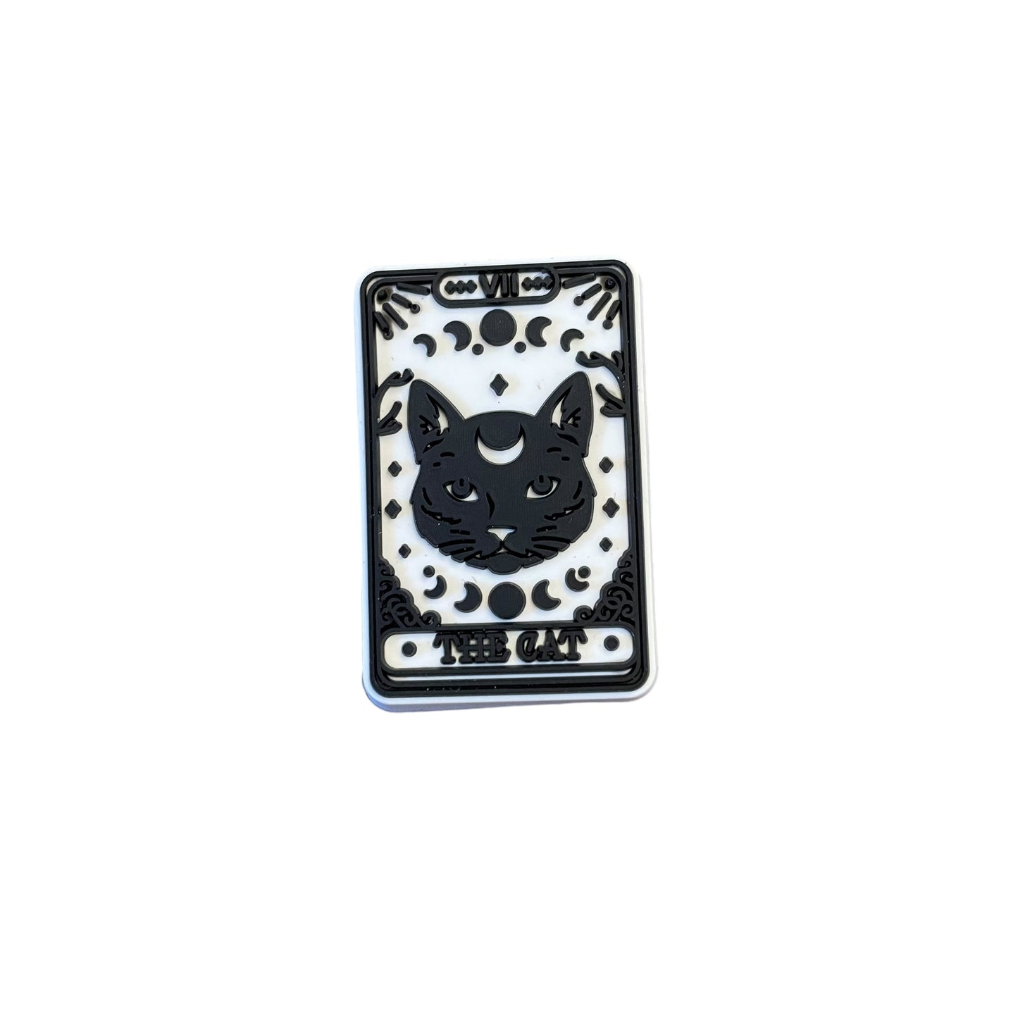 The Cat Tarot Card Croc Charm