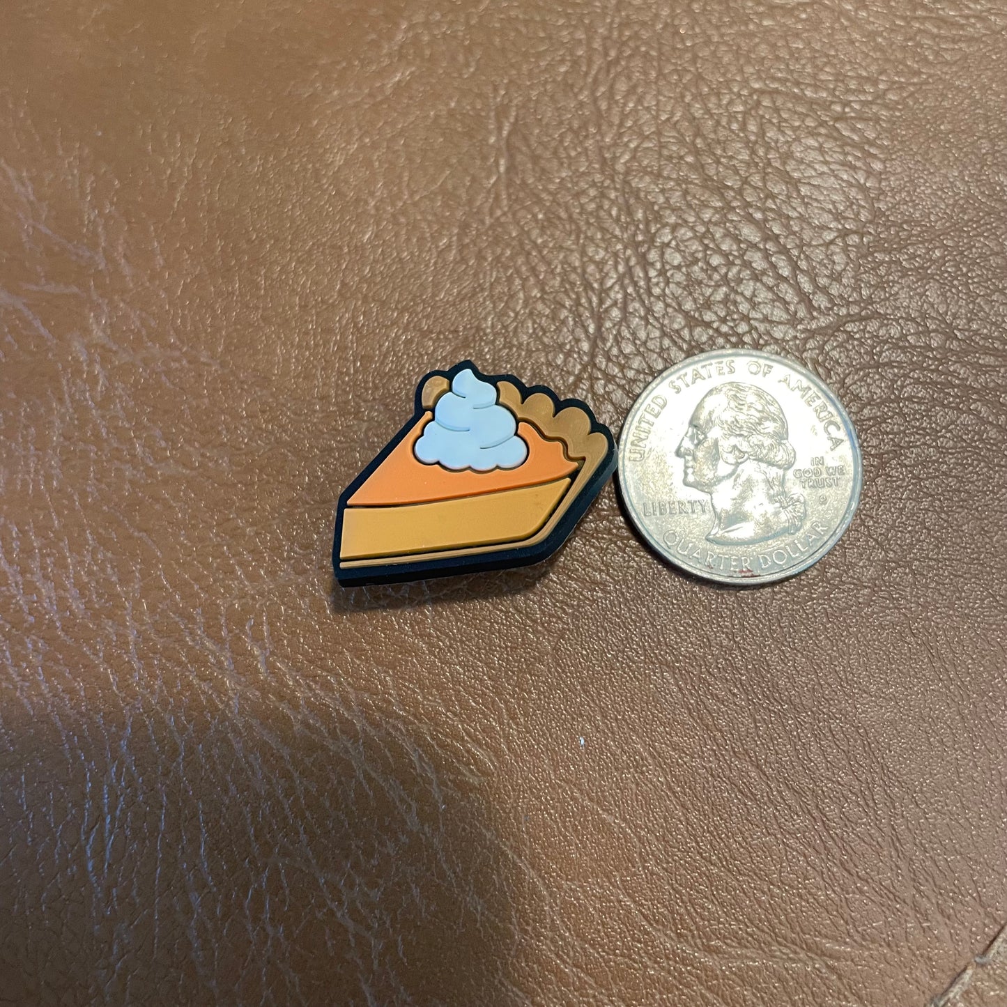 Pumpkin Pie Croc Charm