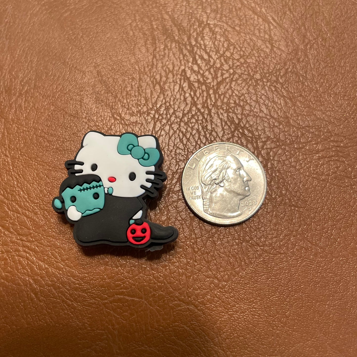 Kitty Halloween Croc Charm