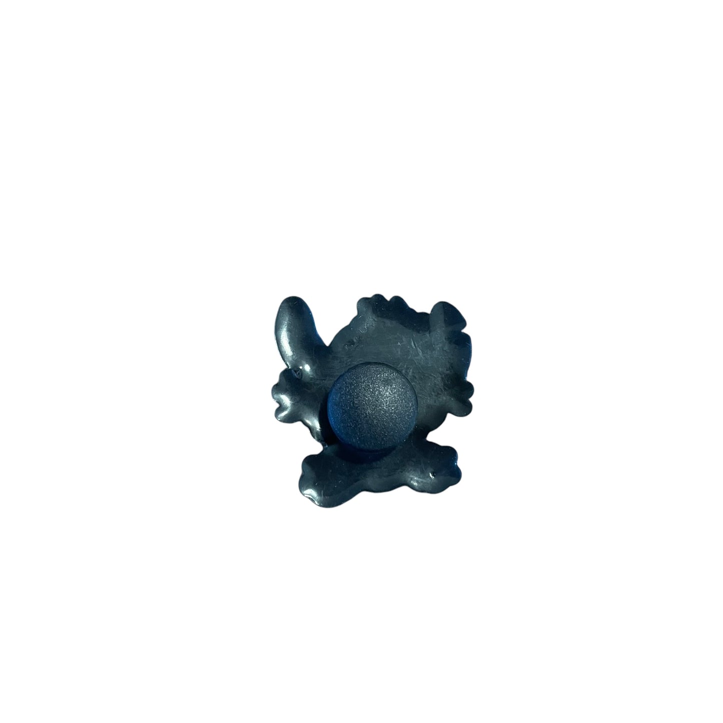 Blue Alien Croc Charm
