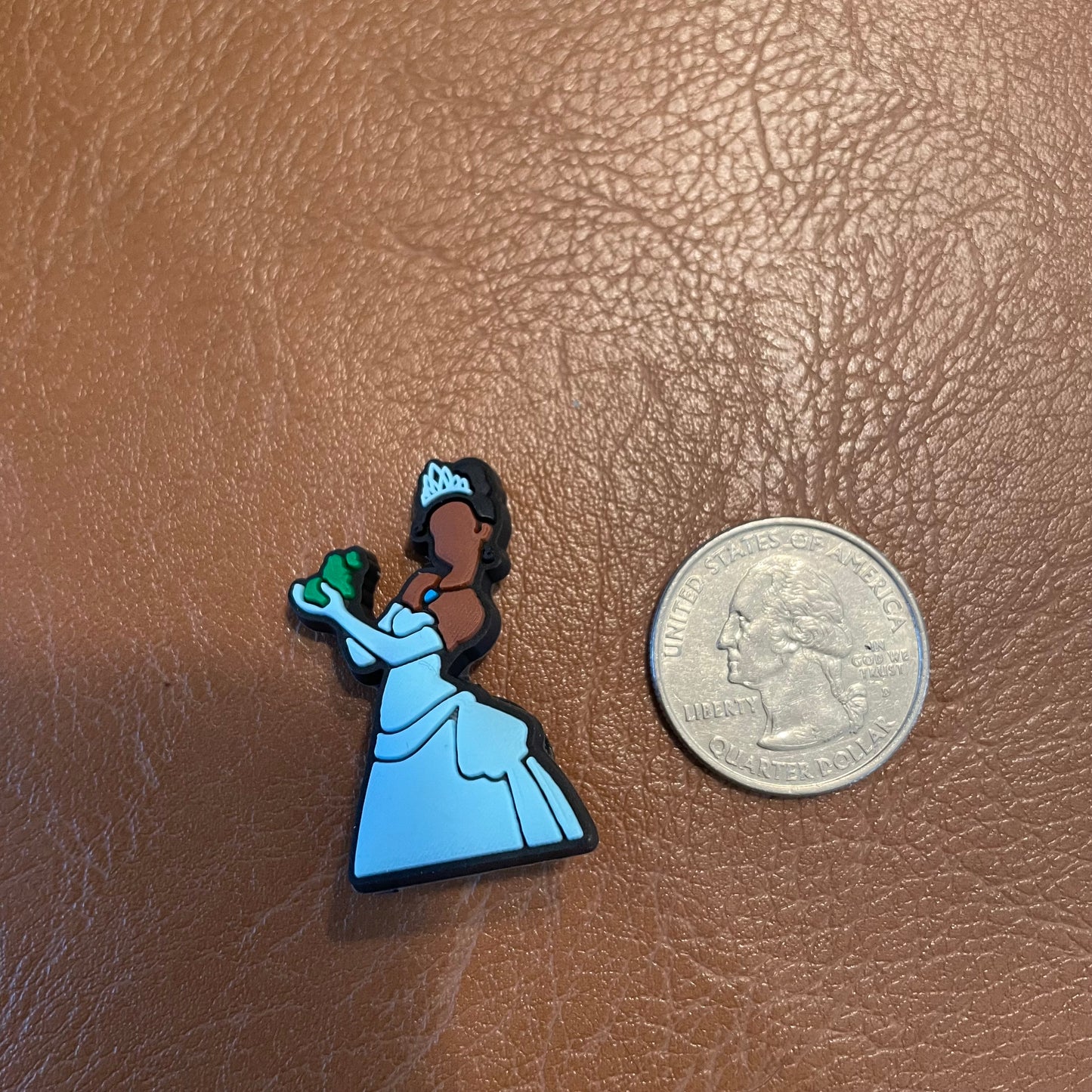 Princess with Frog Croc Charm