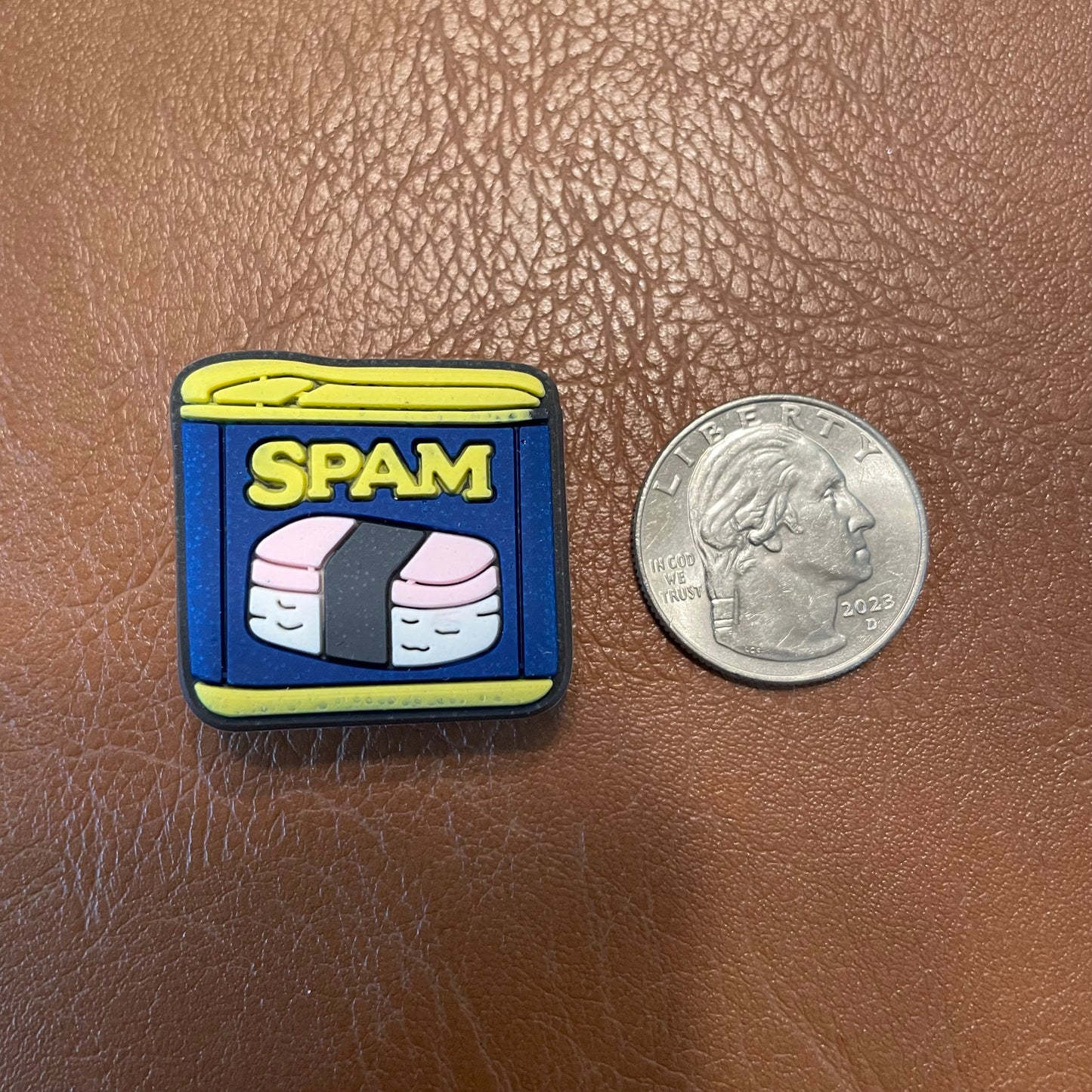 Spam Croc Charm