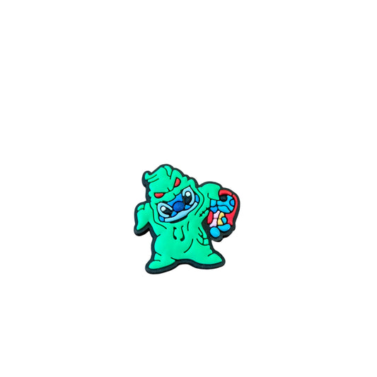 Stitch Oogie Halloween Croc Charm