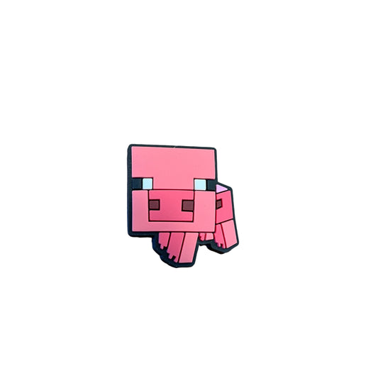 Minecraft Pig Croc Charm