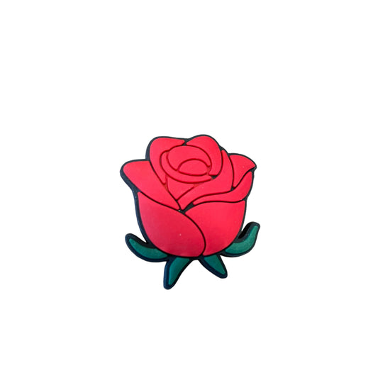 Rose Croc Charm