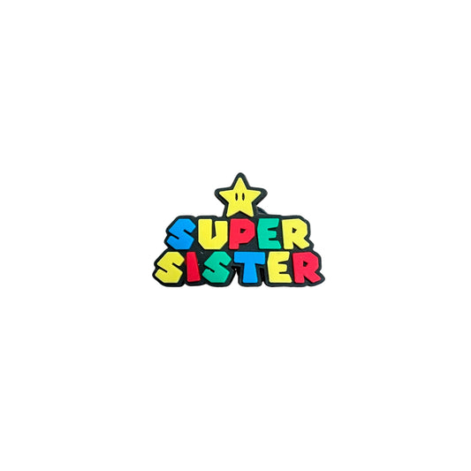 Super Sister Croc Charm