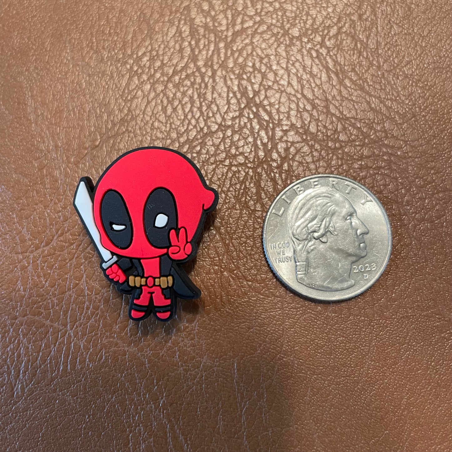 Dead pool Croc Charm